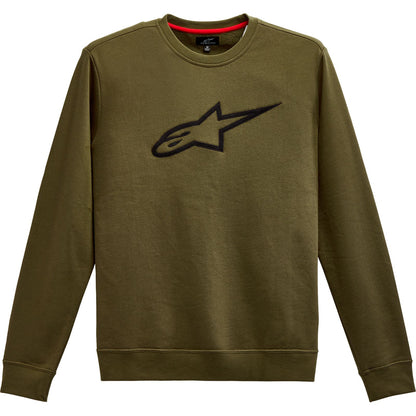 Alpinestars Ageless Crew Fleece - Military/Black - XL [MPN: 1212513226910XL]_1155647