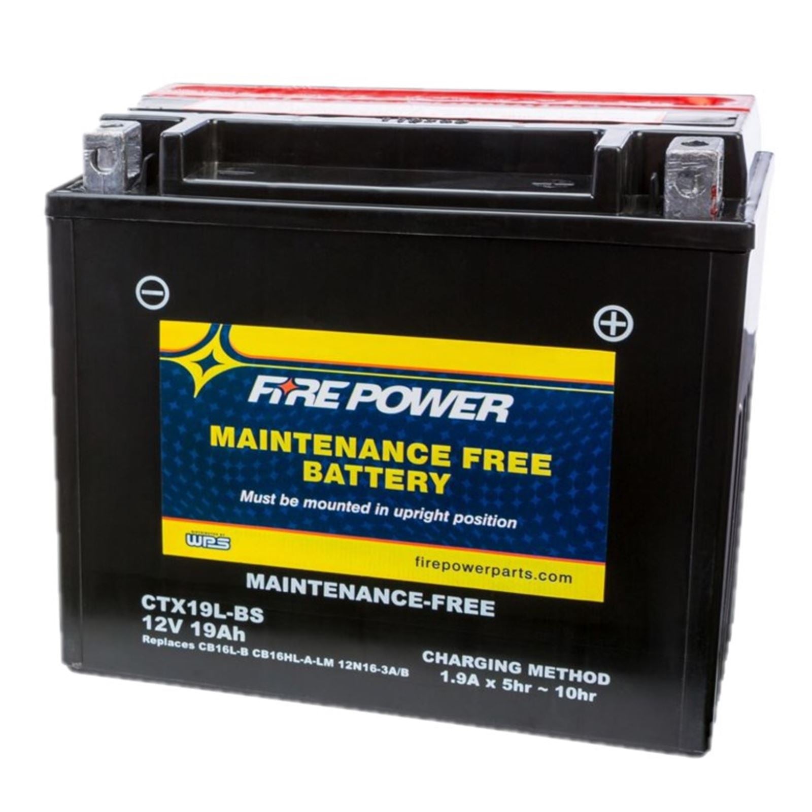 Fire Power Battery CTx19L-BS Maintenance Free CTX19L-BS_1513283