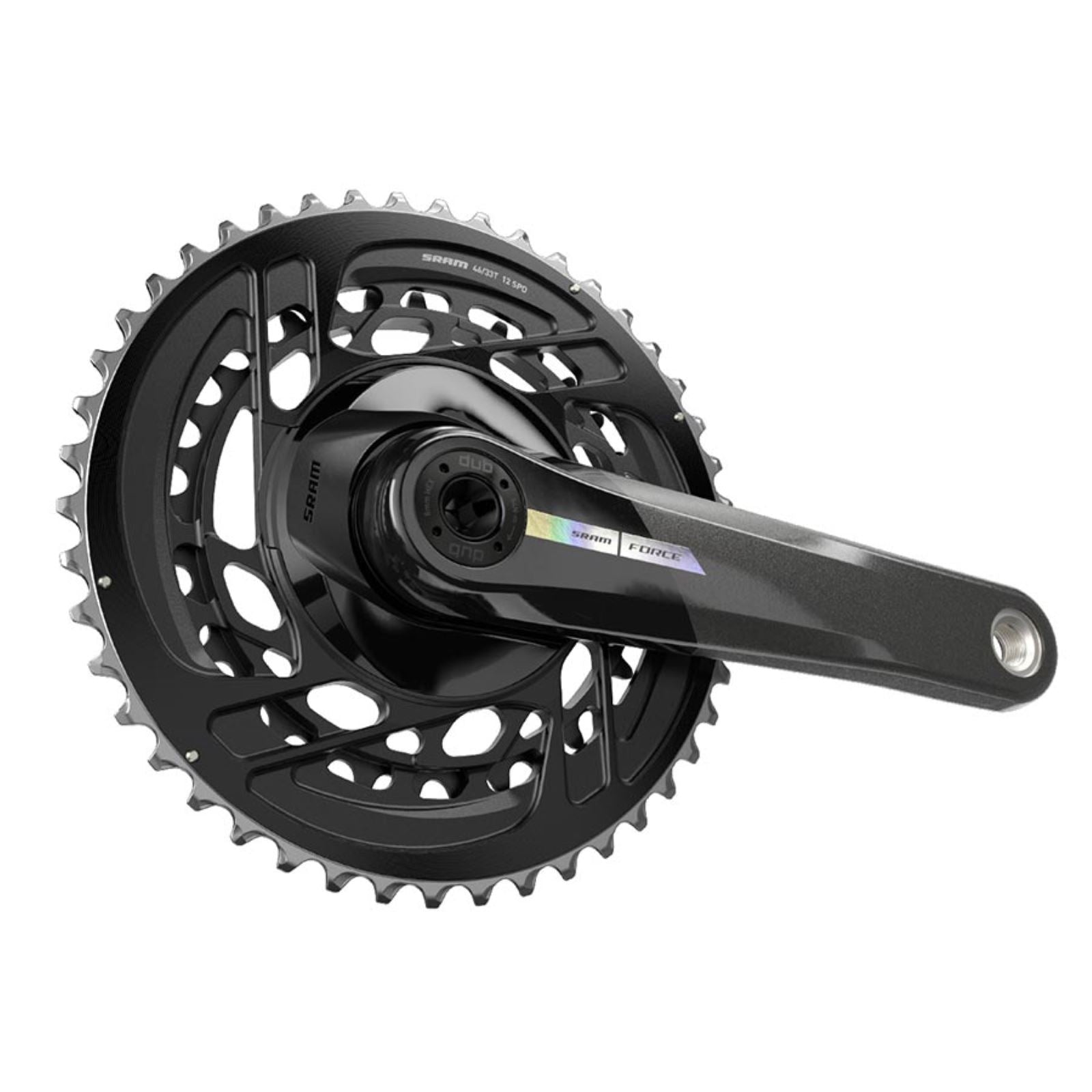 SRAM Force D2 2x Crankset Speed: 12 - 172.5mm - Black  [MPN: 00.6118.660.009]_1156132