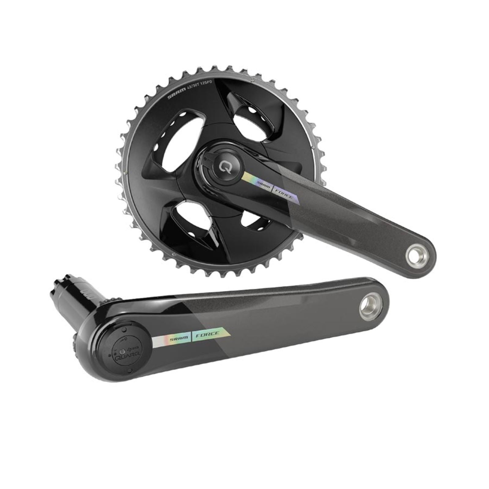 SRAM Force D2 2x Wide Power Meter Crankset - 167.5mm - Black [MPN: 00.3018.367.001]_1156234