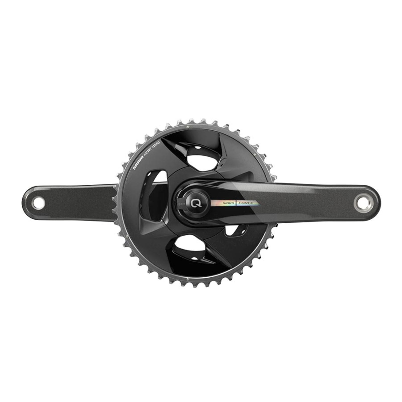 SRAM Force D2 2x Wide Power Meter Crankset - 172.5mm - Black [MPN: 00.3018.367.003]_1156190