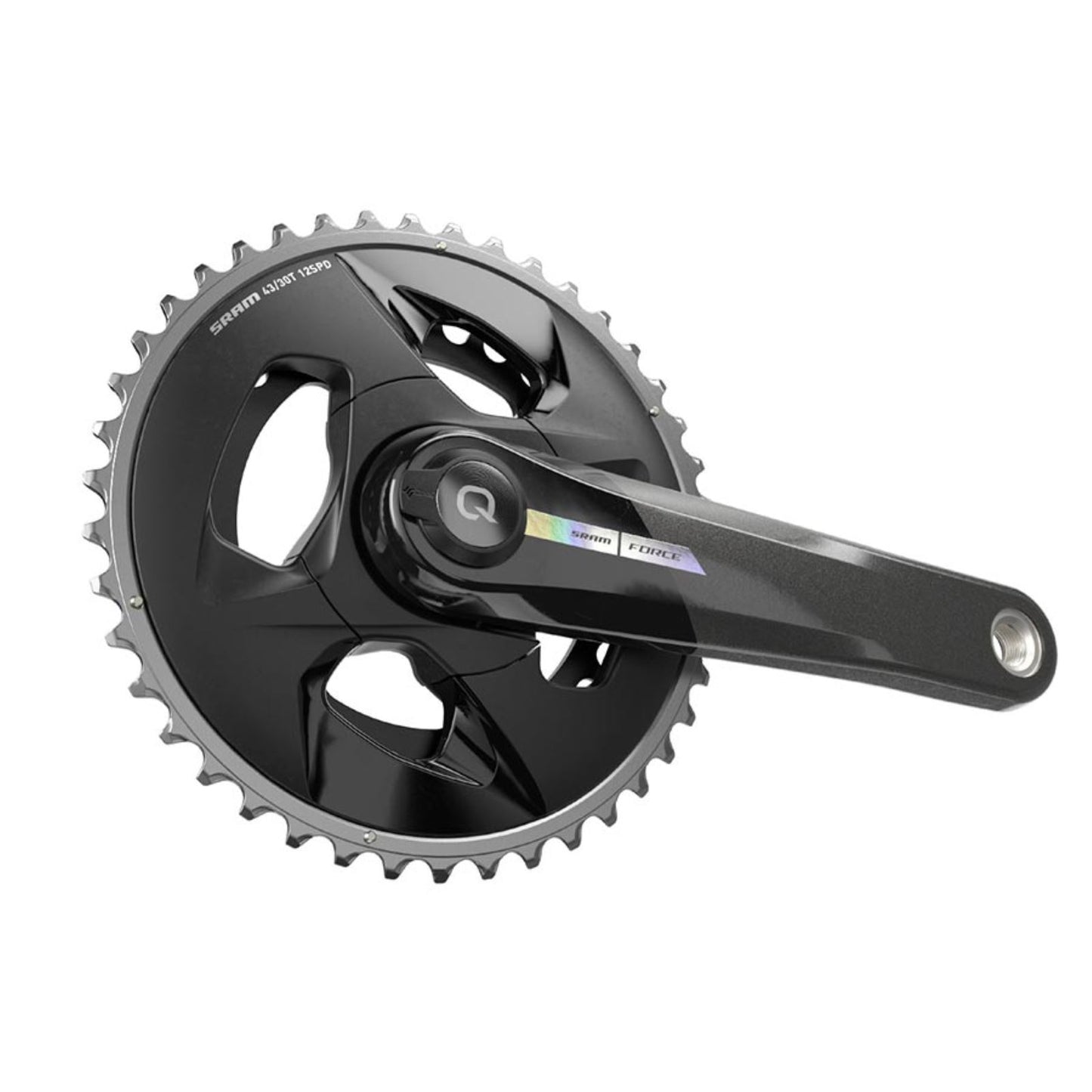 SRAM Force D2 2x Wide Power Meter Crankset - 172.5mm - Black [MPN: 00.3018.367.003]_1156192