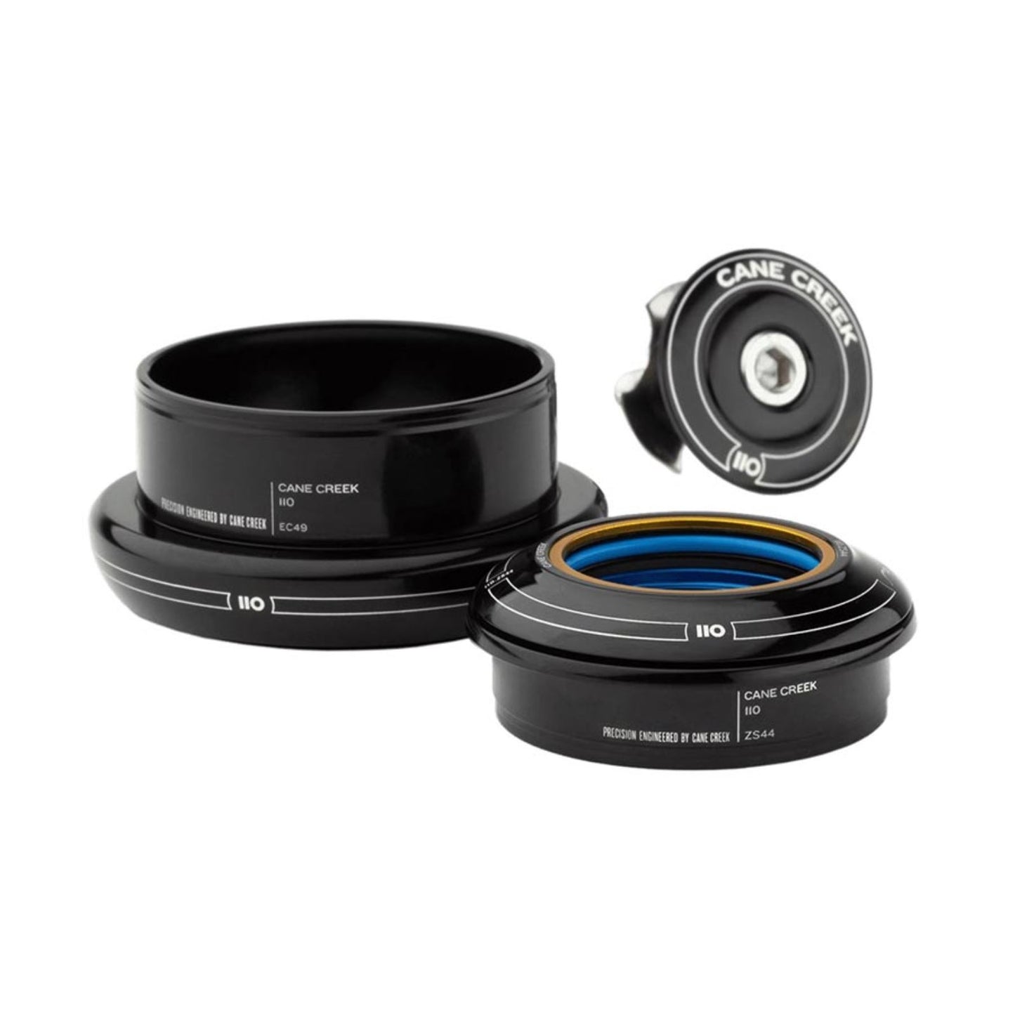 Cane Creek 110 Series Tapered Headset : ZS44/28.6/H8 | EC49/40 ZS [MPN: BAA0826K]_1156964