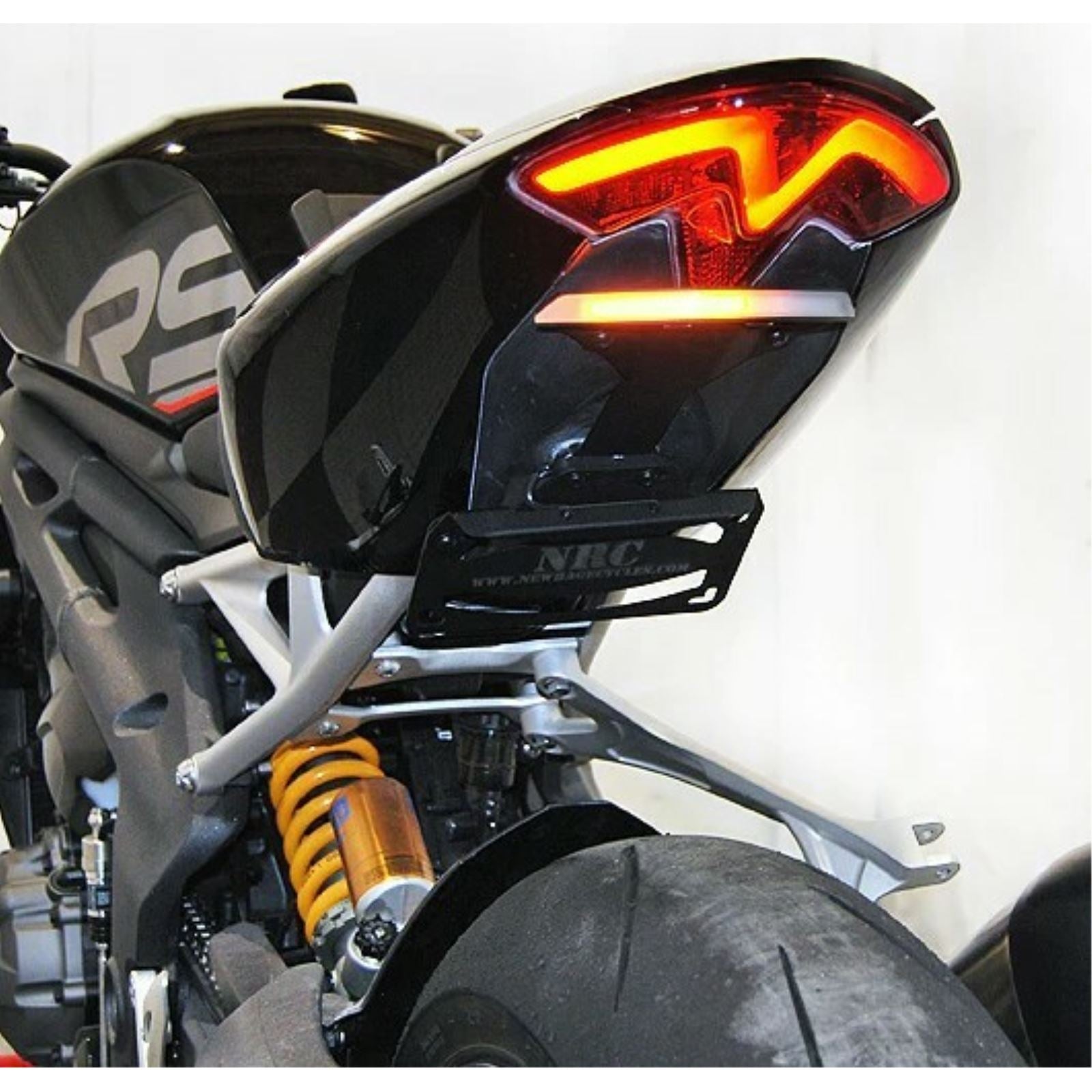 New Rage Cycle Fender Eliminator Kit Tucked for 21+ Triumph Speed Triple 1200 RS [MPN: TRIPLE-FE-T]_1301002