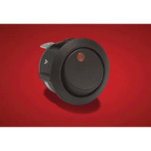 Show Chrome Round Illuminated Replacement Switch - Amber  16-28_1165824