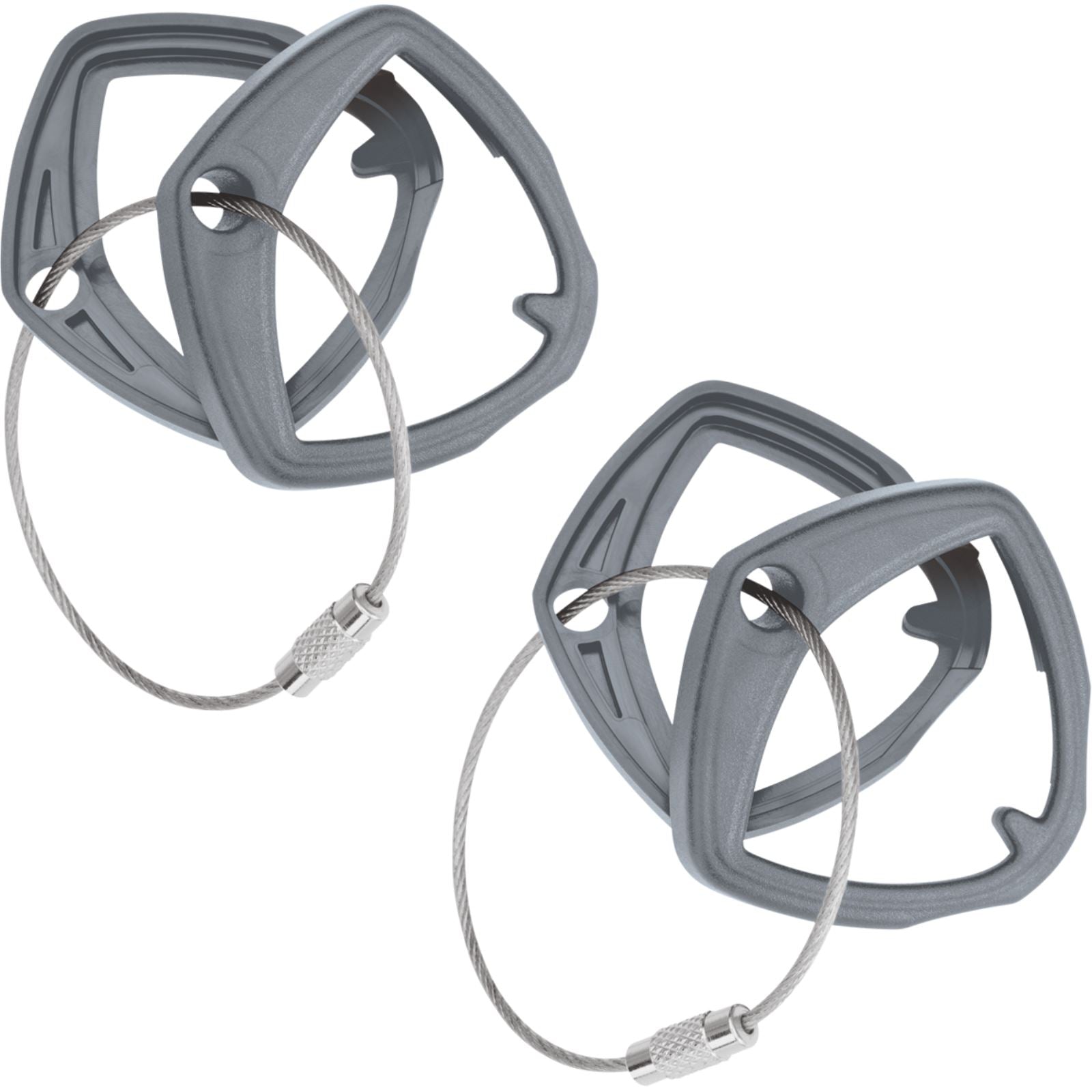 Show Chrome Key Covers - Gray for Can-Am Spider '10-24 41-182E_1401468