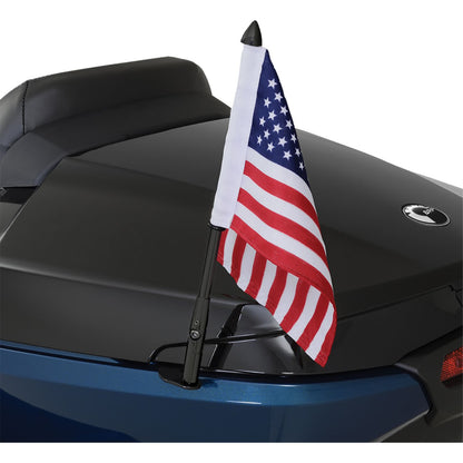 Show Chrome Folding Flag Pole for Can-Am RT/F3 - Left - Black  41-203LBK_1367198