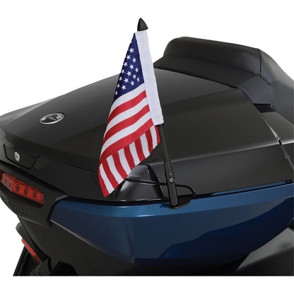 Show Chrome Folding Flag Pole for Can-Am RT/F3 - Right - Black  [MPN: 41-203RBK]_1367203