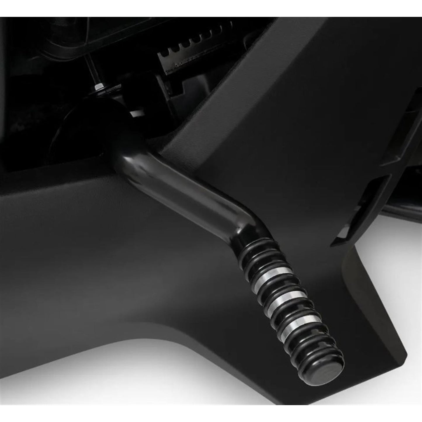 Show Chrome Adjustable Highway Pegs for Can-Am Ryker - Satin Black with Contrast Cut 41-422_1166807