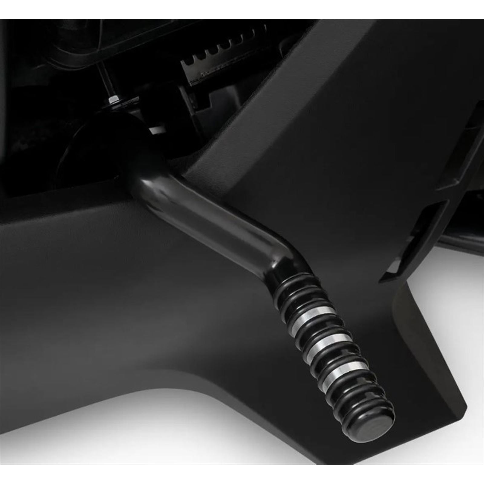 Show Chrome Adjustable Highway Pegs for Can-Am Ryker - Satin Black with Contrast Cut 41-422_1166807