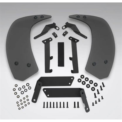 Show Chrome AeroFlo Lower Wind Deflectors for Can-Am Ryker - Smoke 41-423S_1167182