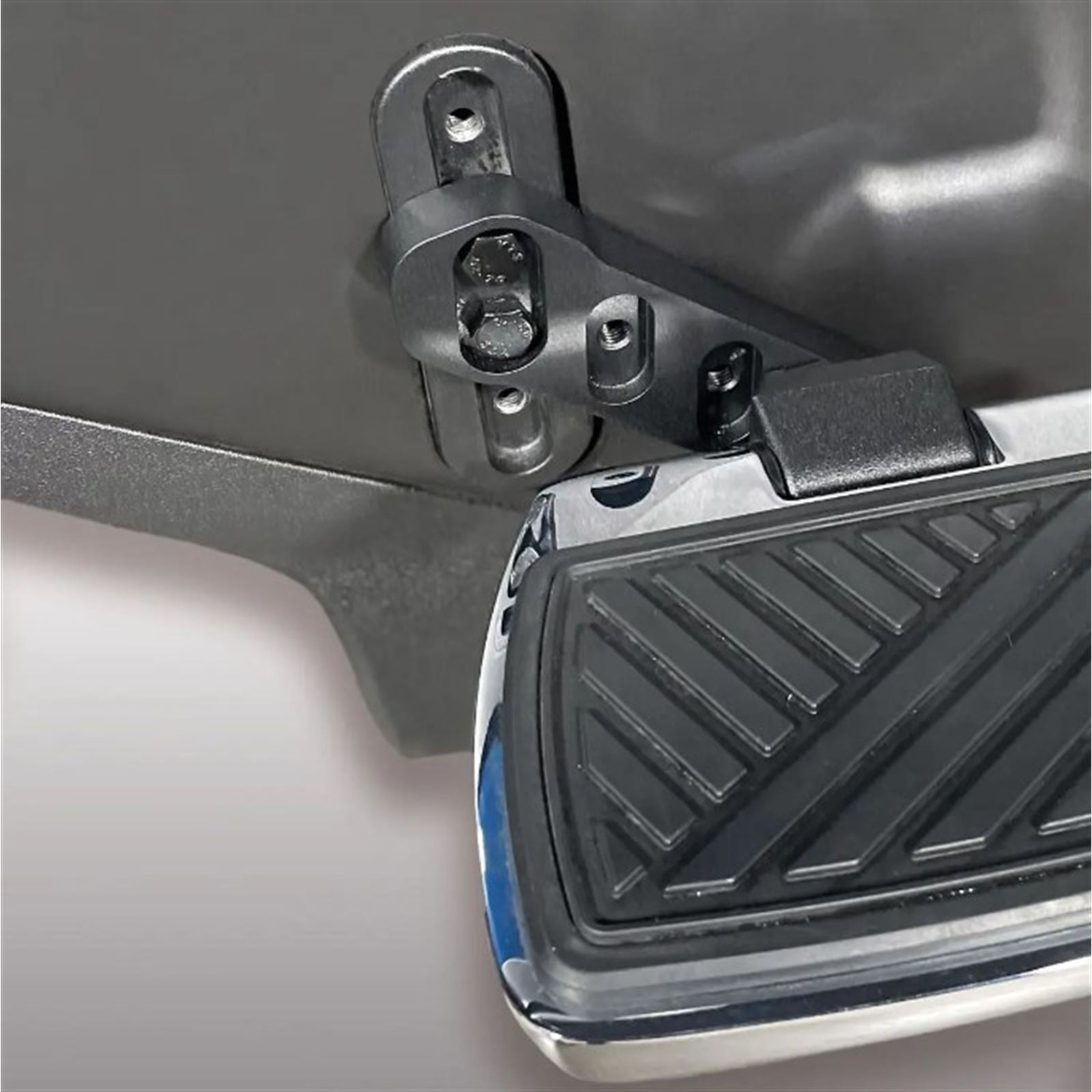 Show Chrome Passenger Floorboard Relocate 41-425_1166804