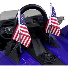 Show Chrome Folding Flag Pole for Polaris Slingshot - Chrome  44-104_1174887