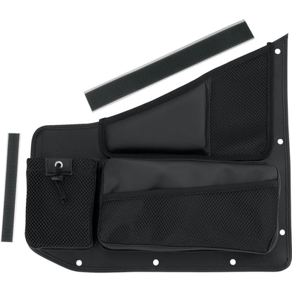 Show Chrome Side Organizers for Polaris Slingshot - Black Stitch H44-7BK_1171663