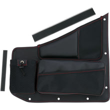 Show Chrome Side Organizers for Polaris Slingshot - Red Stitch H44-7RED_1171618