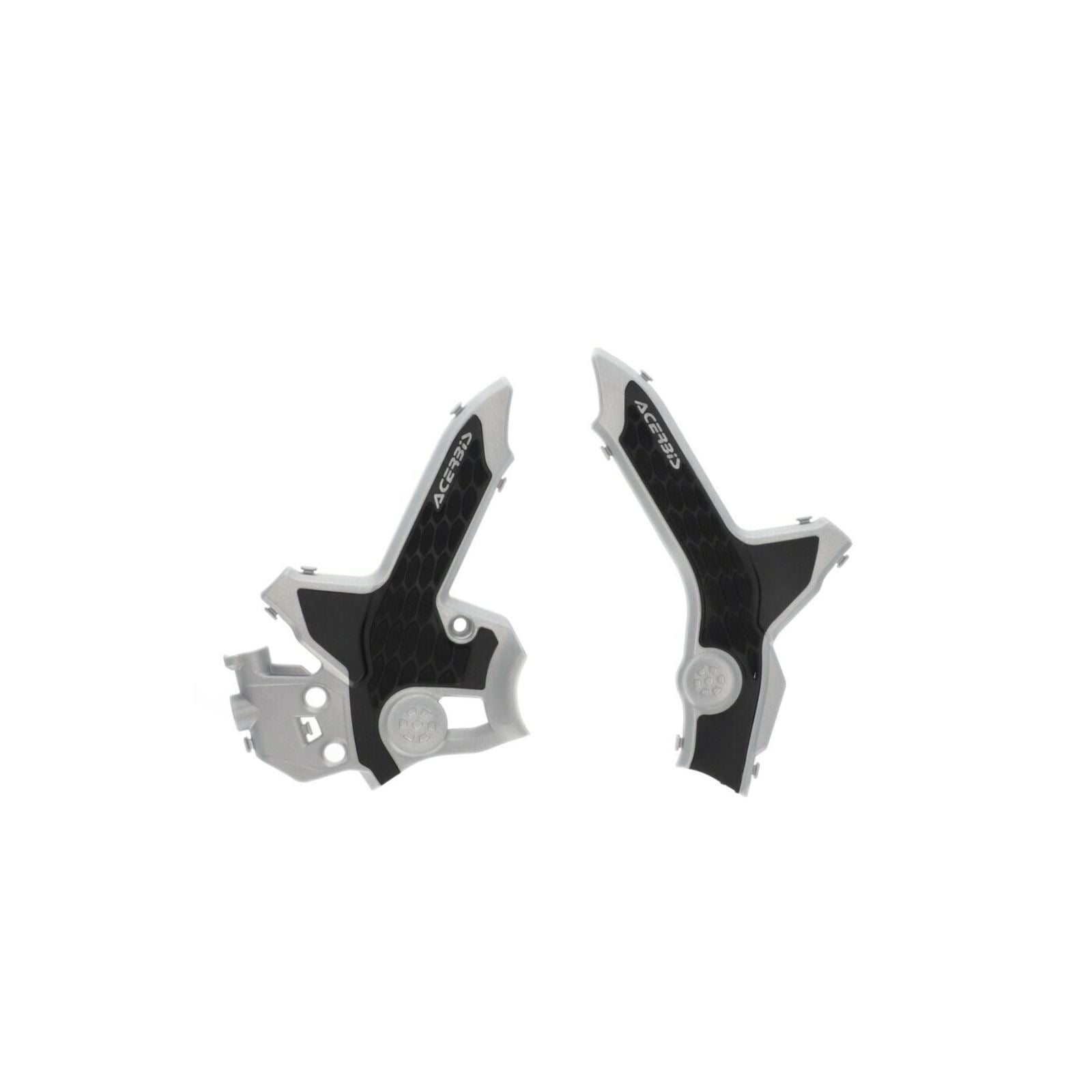 Acerbis X-Grip Frame Guards - Gray/Black - CRF300 2979621019_1157388