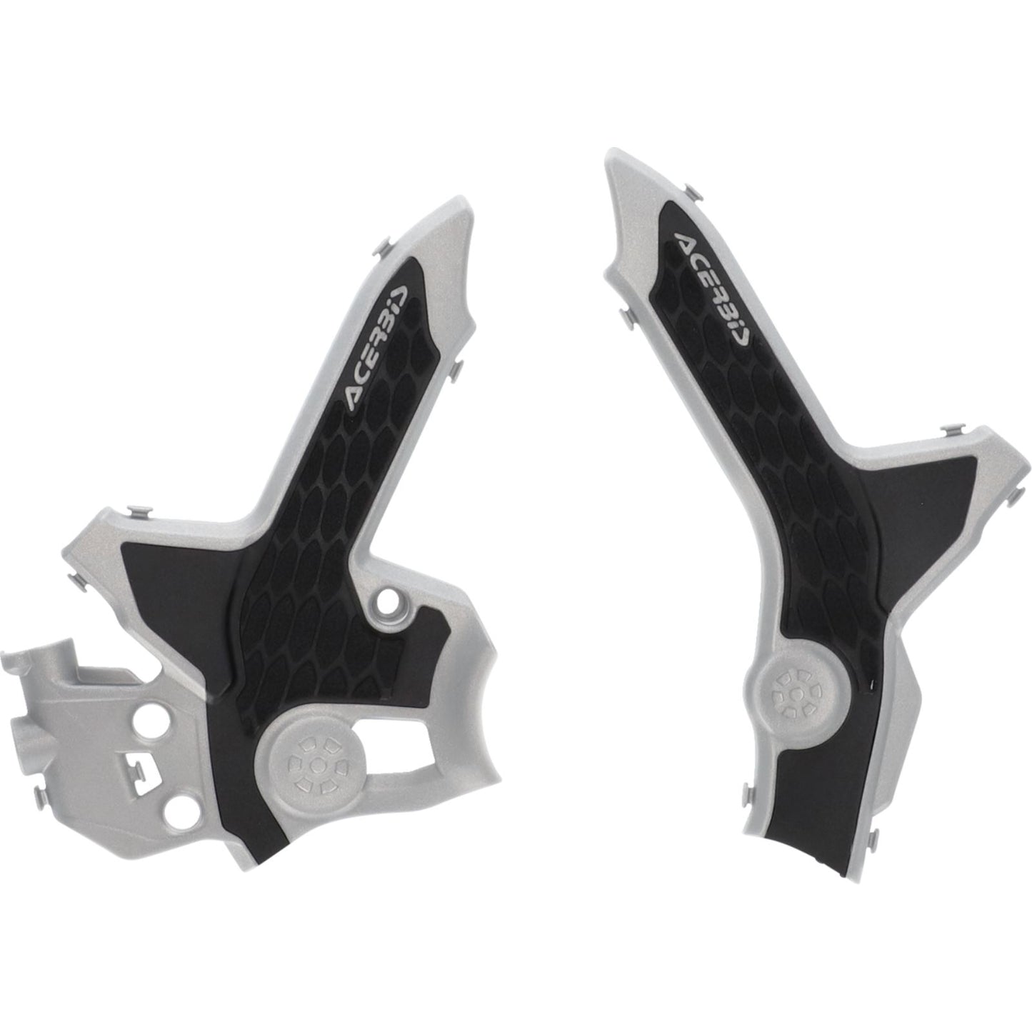 Acerbis X-Grip Frame Guards - Gray/Black - CRF300 2979621019_1388528