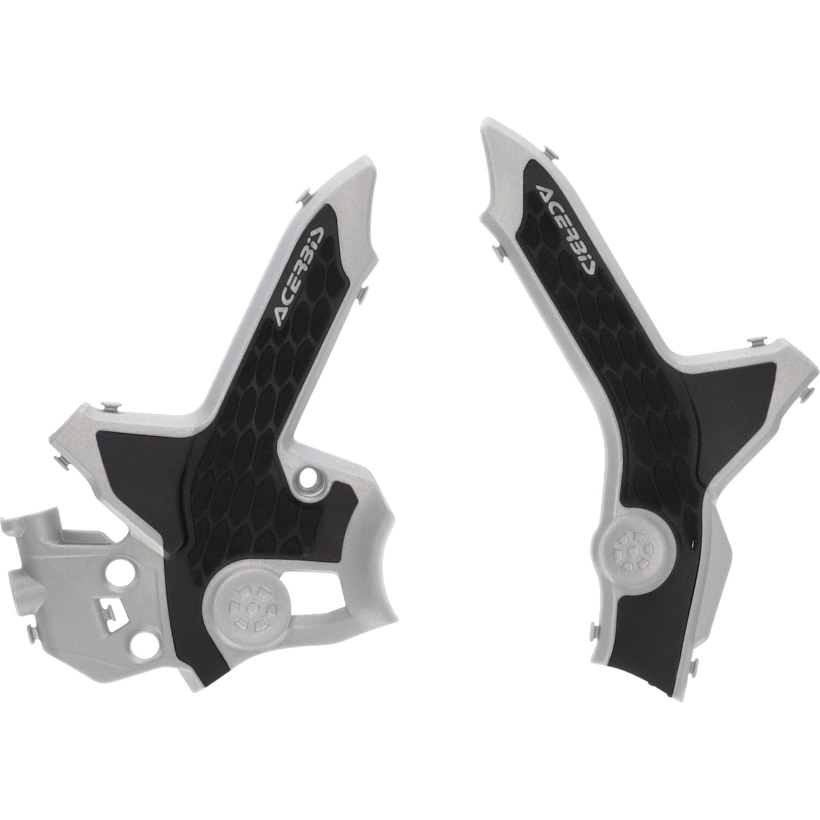 Acerbis X-Grip Frame Guards - Gray/Black - CRF300 2979621019_1388528