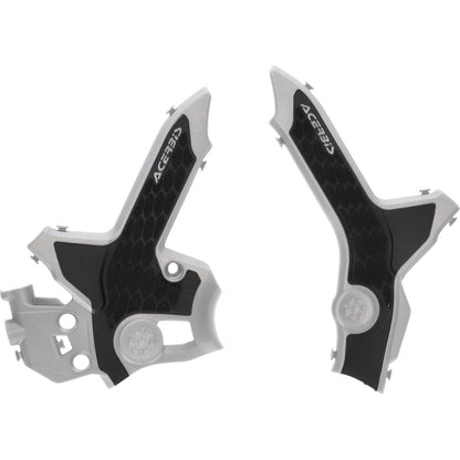 Acerbis X-Grip Frame Guards - Gray/Black - CRF300 2979621019_1388528