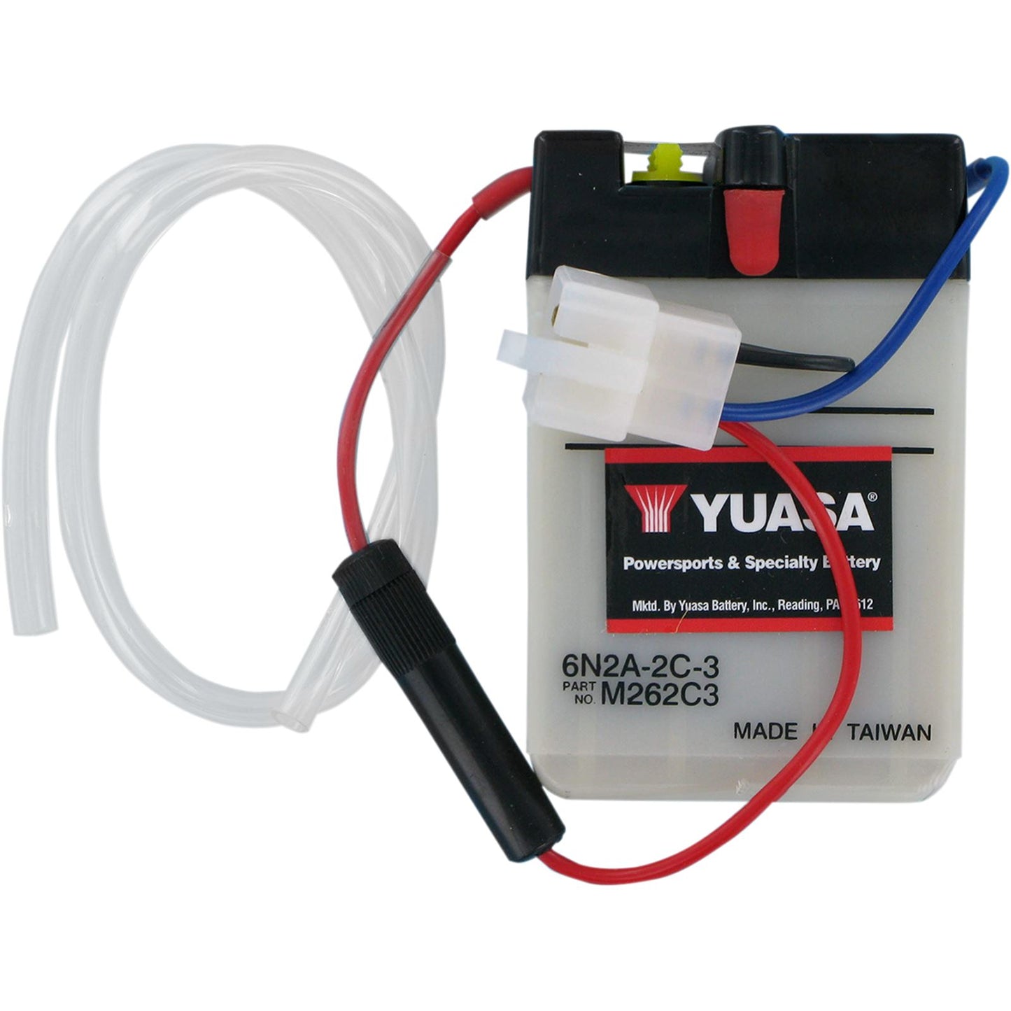 Yuasa Battery 6N2A-2C-3 Conventional electrolyte Sold Separately YUAM262C3_501456