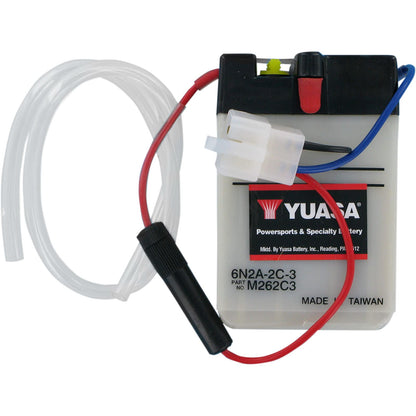 Yuasa Battery 6N2A-2C-3 Conventional electrolyte Sold Separately YUAM262C3_501456