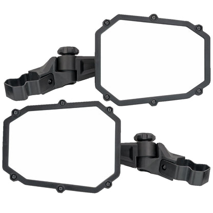 Moose Offroad Octagon Elite Side View Mirror - Black MEMIRKIT-ES1CCS_1157545