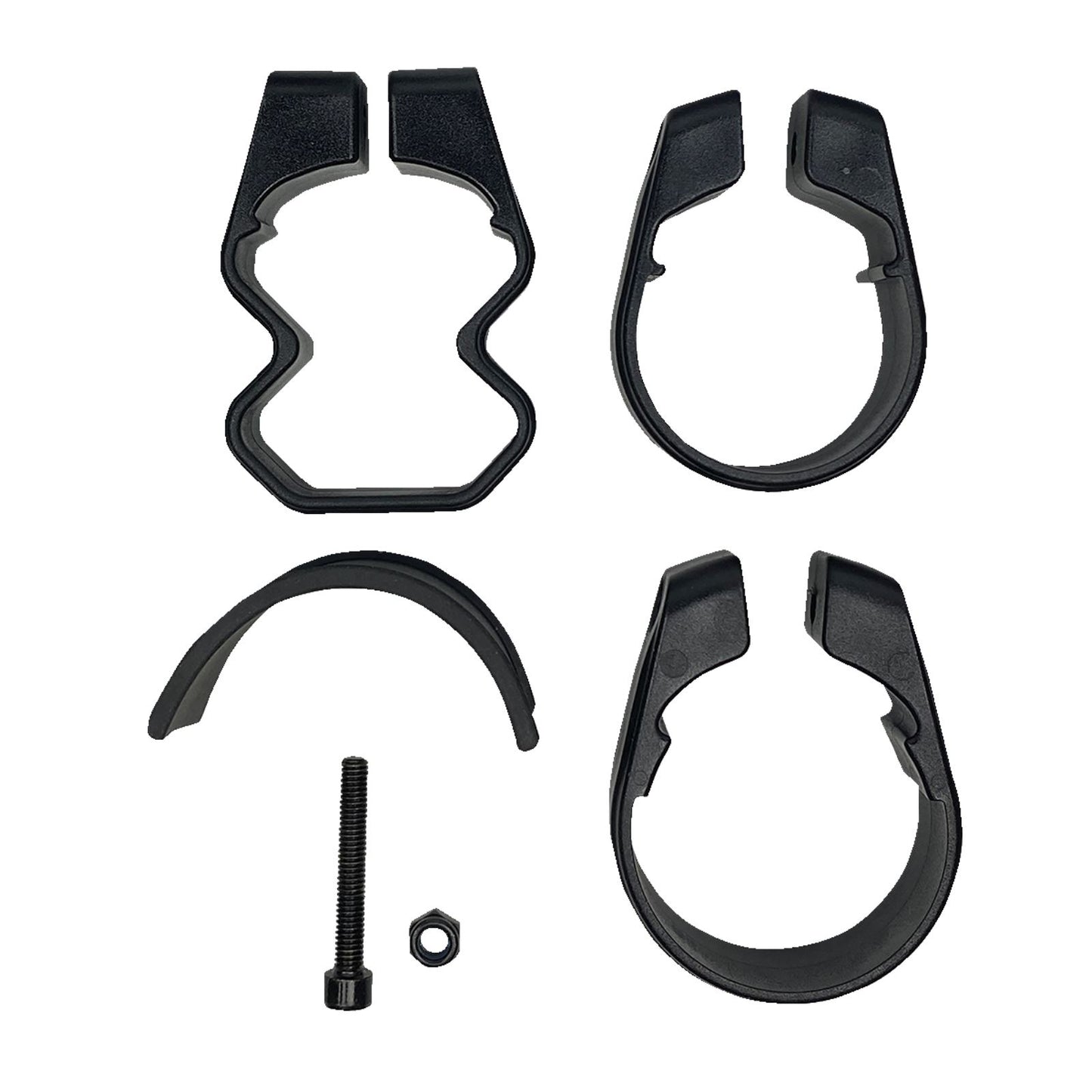 Moose Offroad Octagon Elite Pro Side View Mirror - Black MEMIRKIT-ES2CCS_1157546