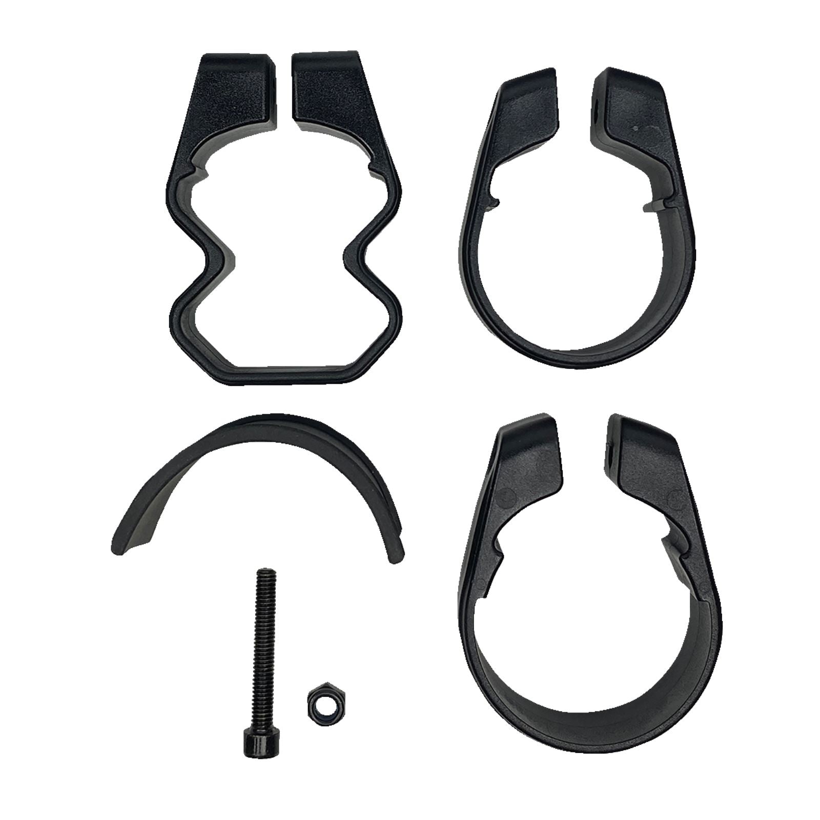 Moose Offroad Octagon Elite Pro Side View Mirror - Black MEMIRKIT-ES2CCS_1157546
