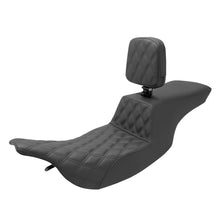Saddlemen Tour Step Up Seat - Rider Backrest Front Lattice Stitch FL '97-'07 897-07-192BR_1157555