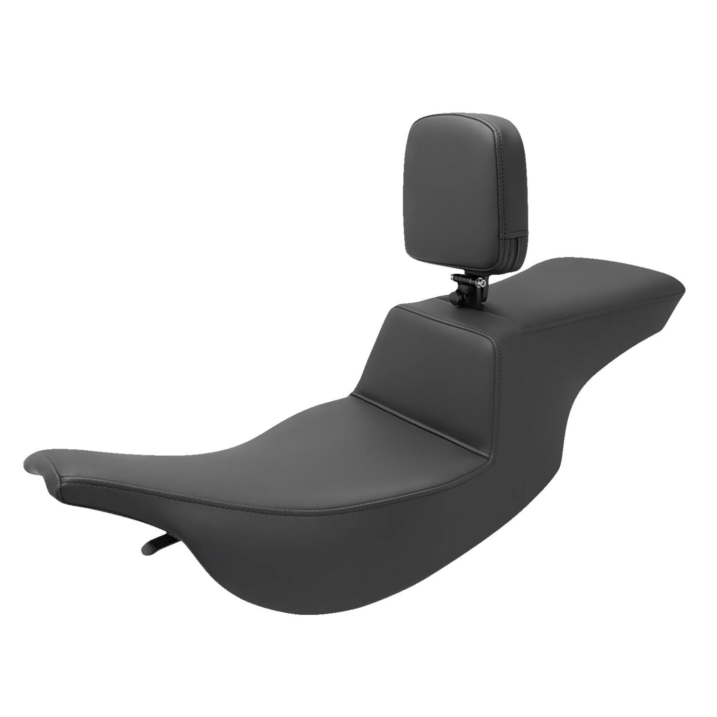 Saddlemen Tour Step Up Seat - Rider Backrest - Plain - FL '97-'07 897-07-194BR_1157581