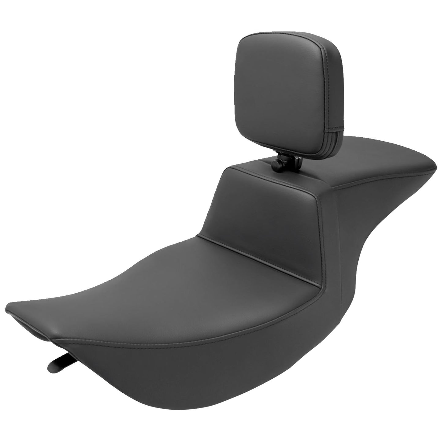 Saddlemen Tour Step Up Seat - Rider Backrest - Plain - FLHR/FLHX '97-'07 897-06-194BR_1157609