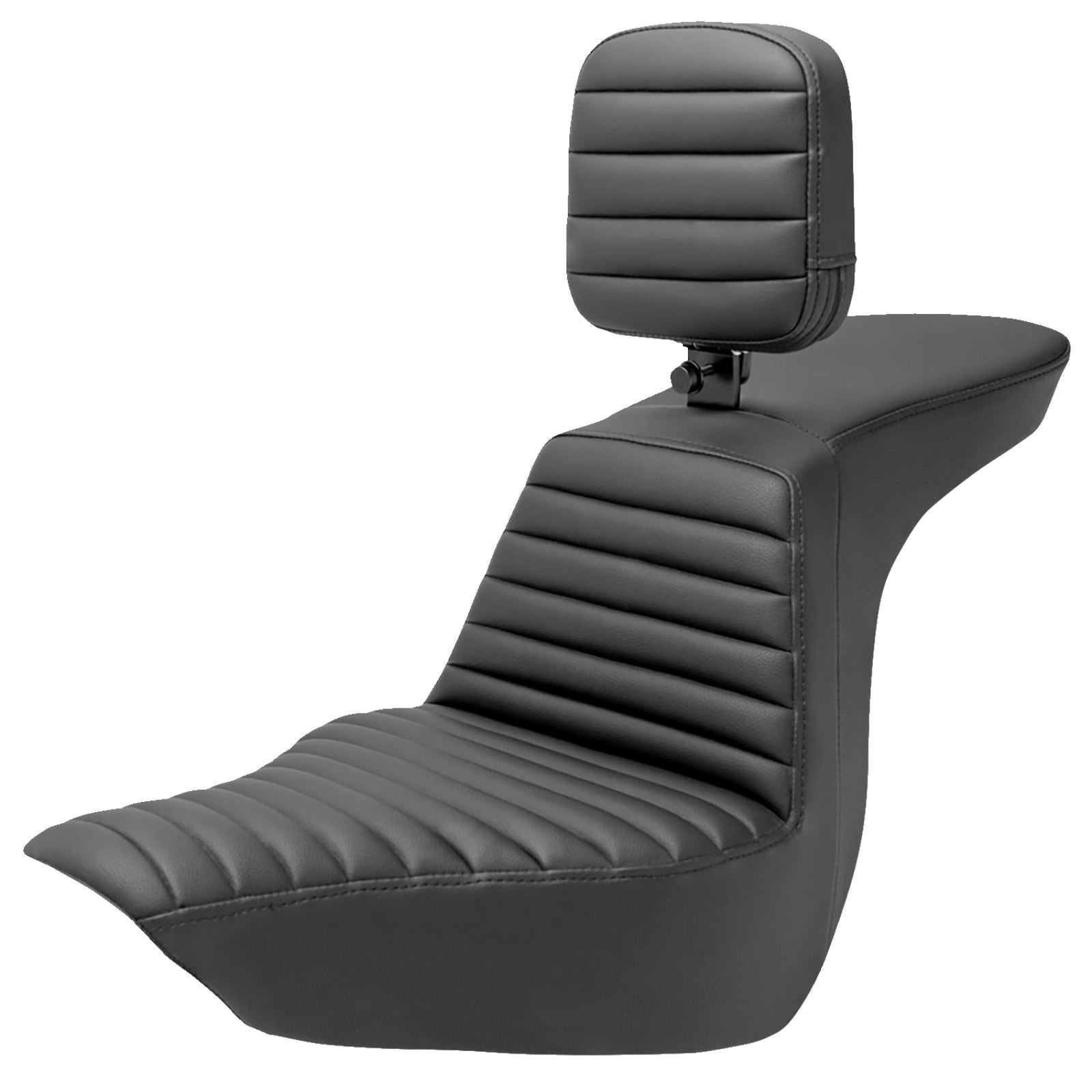 Saddlemen Seat - Rider Backrest - Tuck-n-Roll - FLSB/FXLR '18-'22 818-29-191BR_1157615