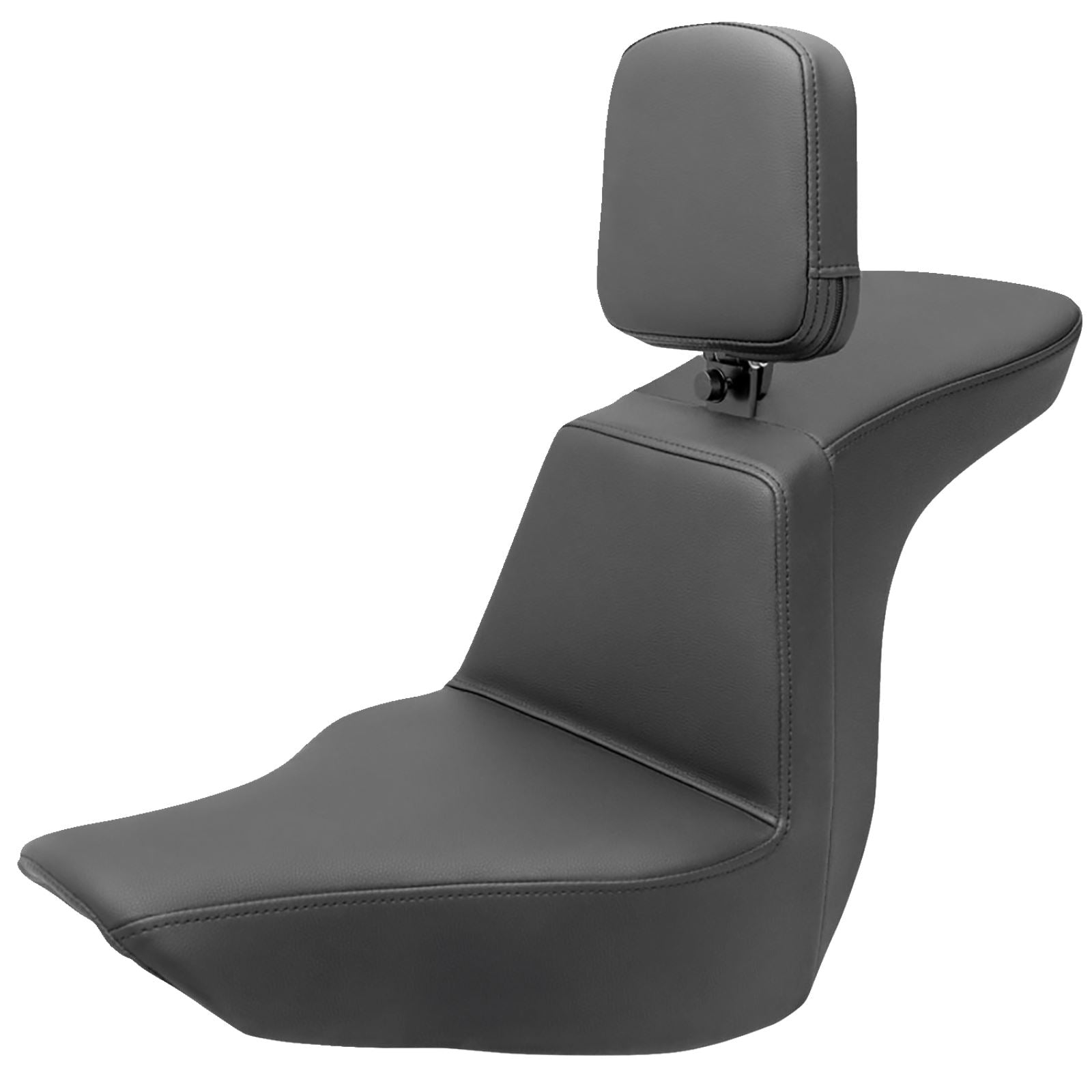 Saddlemen Tour Step Up Seat - Rider Backrest - Plain - FLSB/FXLR '18-'22 818-29-194BR_1157617