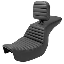 Saddlemen Tour Step Up Seat - Rider Backrest - Tuck-n-Roll - Dyna '06-'17 806-04-191BR_1157619
