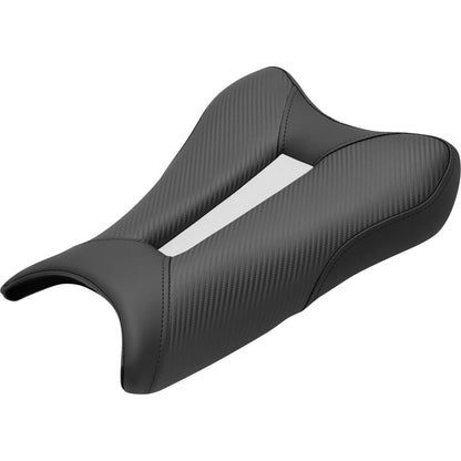 Saddlemen Track Seat - Solo - Carbon Fiber - Black - ZX6R '19-'22 0810-K076_1157627