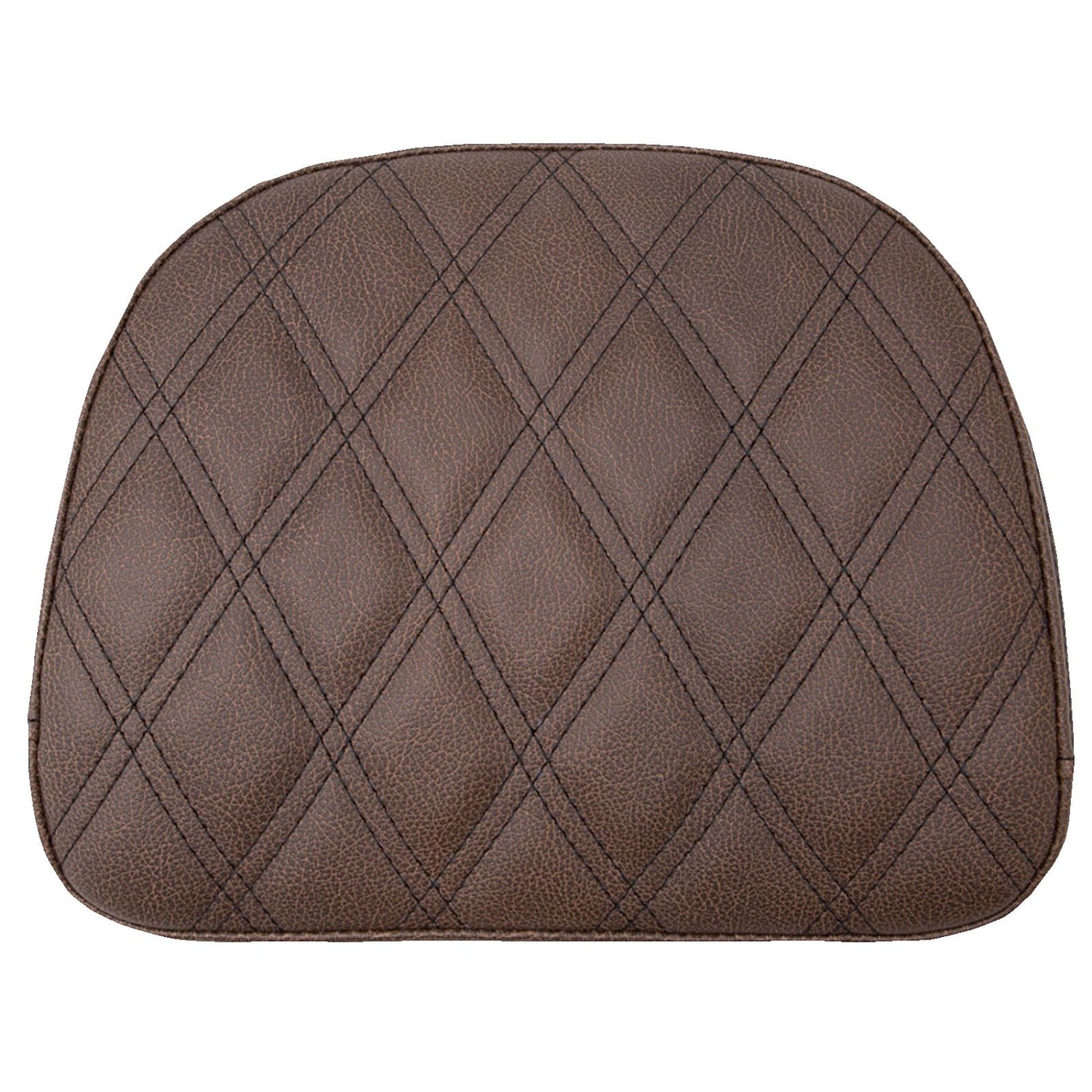 Saddlemen Touring Sissy Bar Pad - Brown - Lattice Stitch for Indian '14-'22 061145_1157589