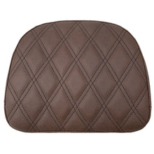Saddlemen Touring Sissy Bar Pad - Brown - Lattice Stitch for Indian '14-'22 061145_1157589