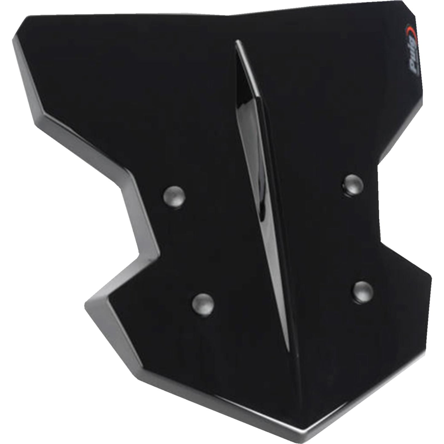 Puig Flanker Windshield - Black for Kawasaki 20335N_1167024