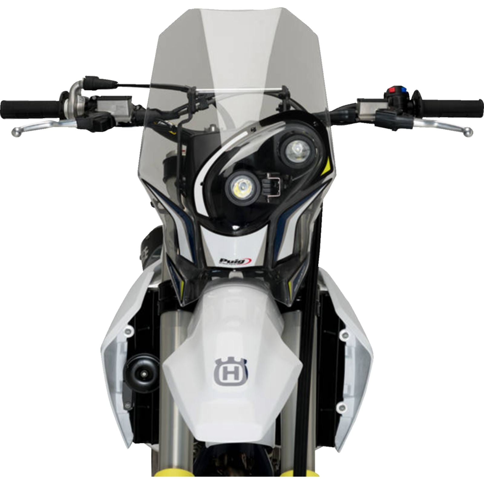 Puig Rally Windshield - Clear for Husqvarna 20548W_1167019