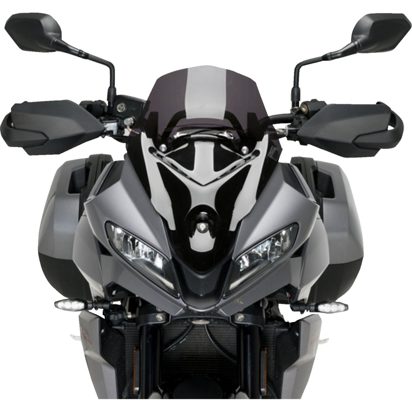 Puig Sport Windscreen - Dark Smoke - Tiger Sport 660 21318F_1167016