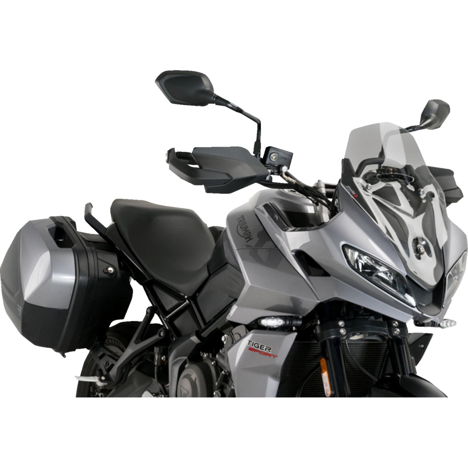 Puig Sport Windscreen - Smoke - Tiger Sport 660 21318H_1167015