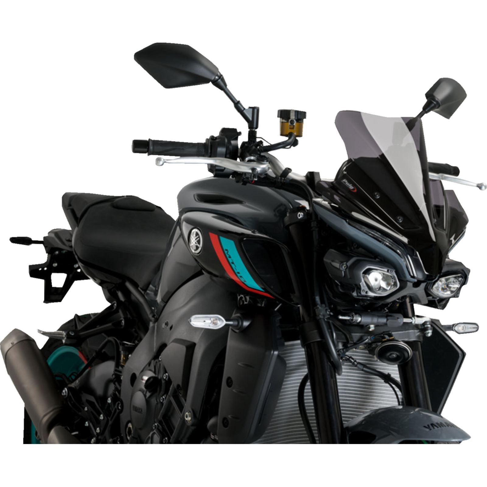 Puig New Generation Sport Windshield - Dark Smoke - MT-10/SP 21361F_1167073