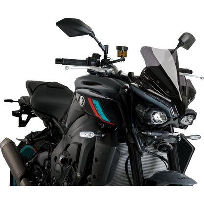 Puig New Generation Sport Windshield - Dark Smoke - MT-10/SP 21361F_1167073