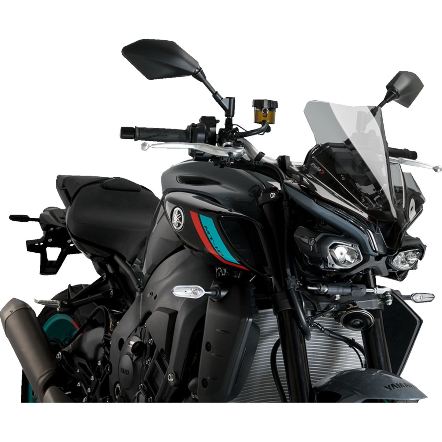 Puig New Generation Sport Windshield - Smoke - MT-10/SP 21361H_1167012