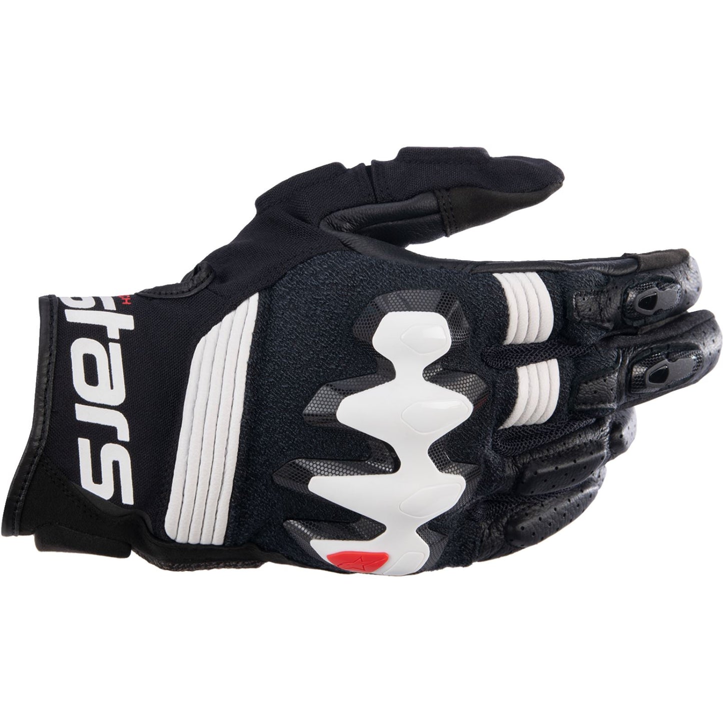 Alpinestars Halo Riding Gloves - Black/White - XL [MPN: 3504822-12-XL]_1157580