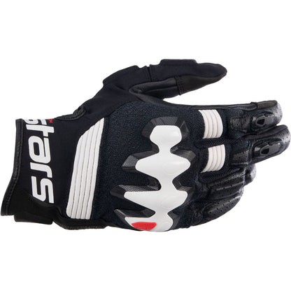 Alpinestars Halo Riding Gloves - Black/White - 3XL [MPN: 3504822-12-3XL]_1157730
