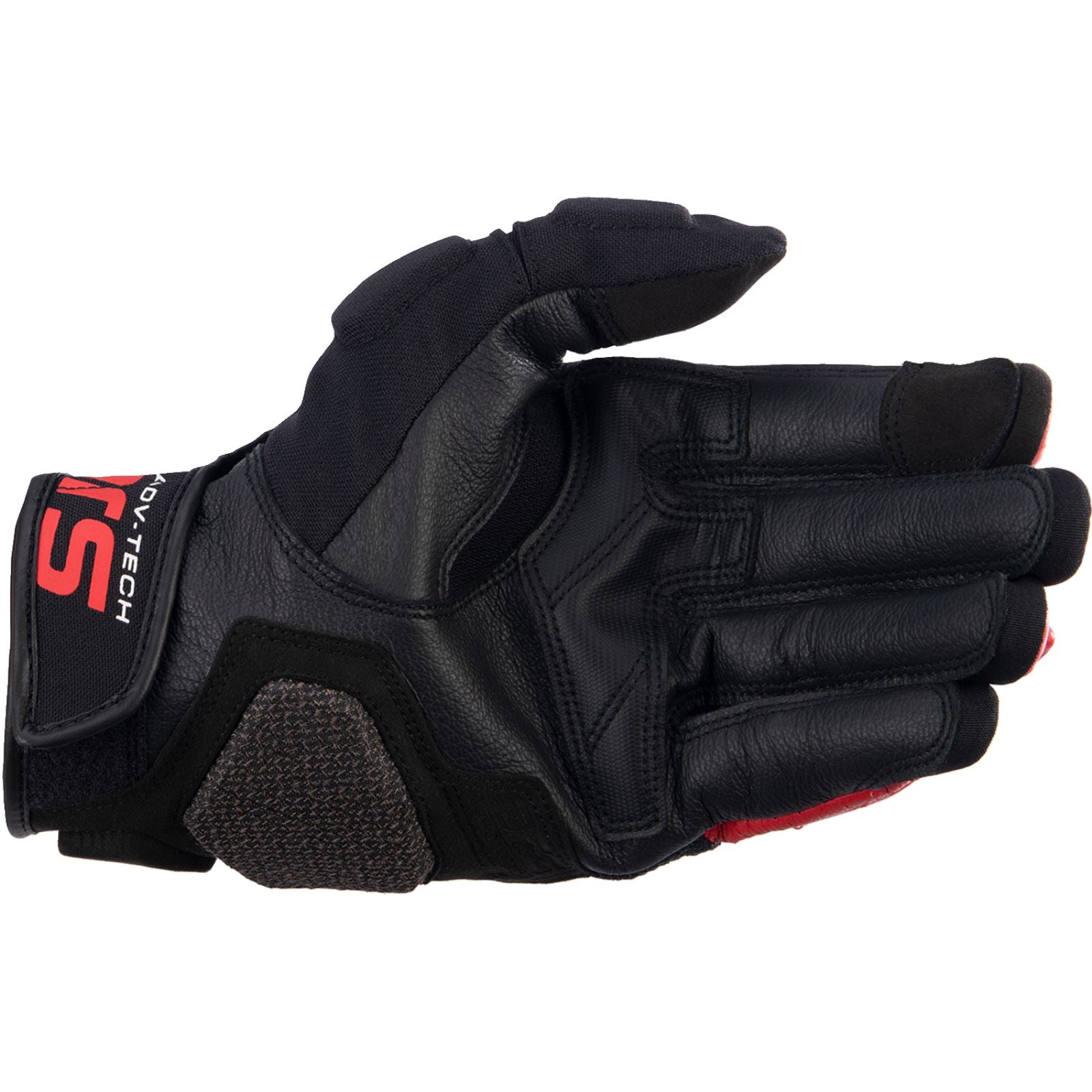 Alpinestars Halo Riding Gloves - Black/White/Bright Red - Small [MPN: 3504822-1304-S]_1157658