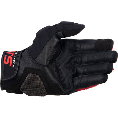 Alpinestars Halo Riding Gloves - Black/White/Bright Red - Medium [MPN: 3504822-1304-M]_1157661