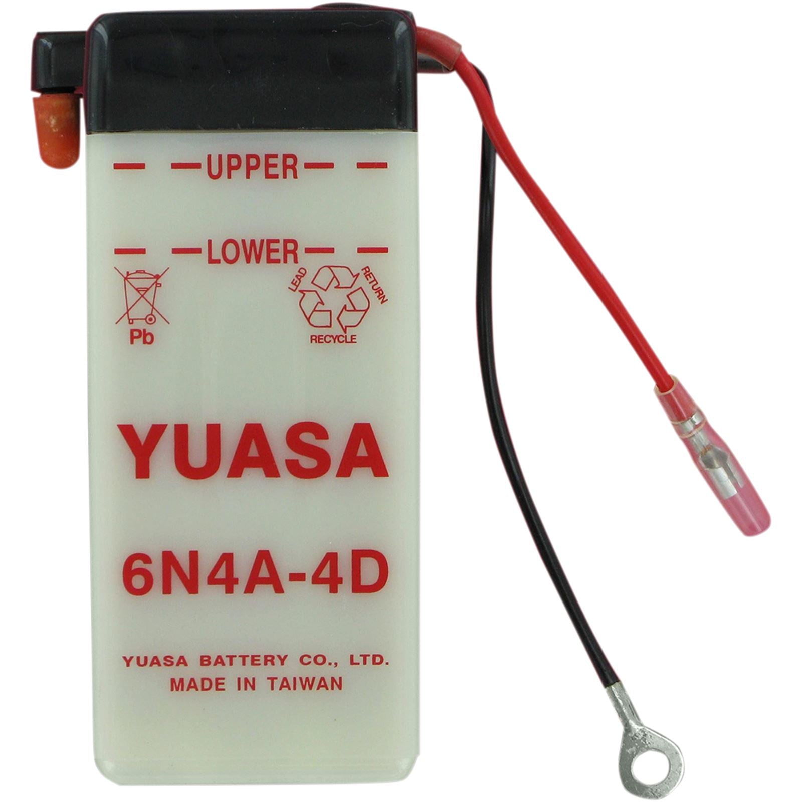 Yuasa Battery 6N4A-4D Conventional electrolyte Sold Separately YUAM26A4B_501463