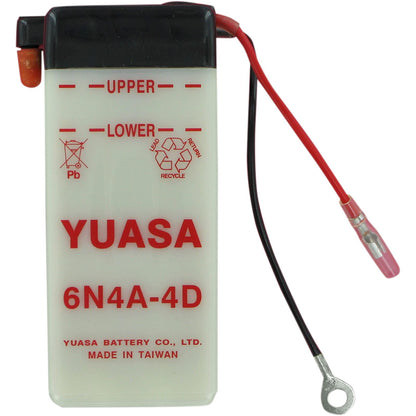 Yuasa Battery 6N4A-4D Conventional electrolyte Sold Separately YUAM26A4B_501463